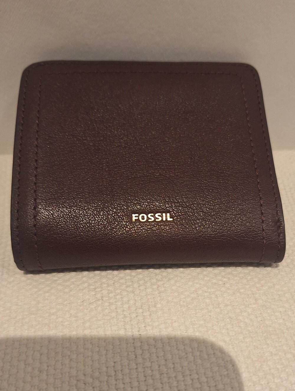 Fossil Leather Bifold Wallet in Brown